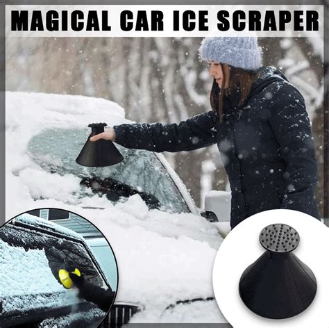 Magical car scraper